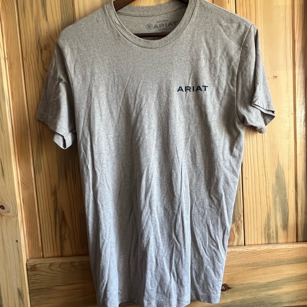 Ariat Men's Light Tan Short Sleeve Tee